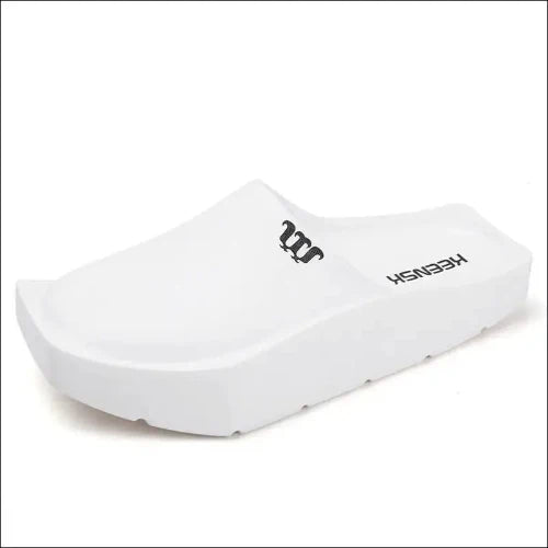 Eleganta Clogs med Stabil Platåsula i EVA-plast - Vit / 39 - mutual
