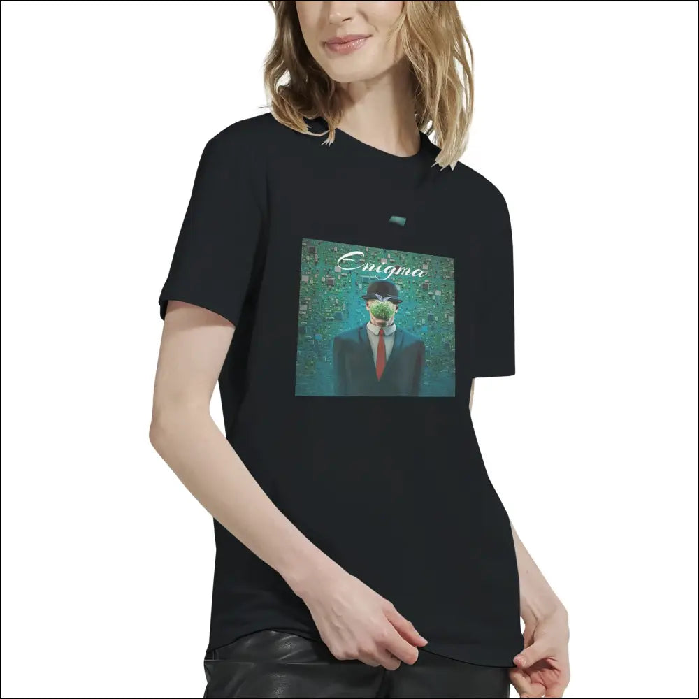 Enigma T-Shirt - Magisk konst & Son Of Man - Print Material