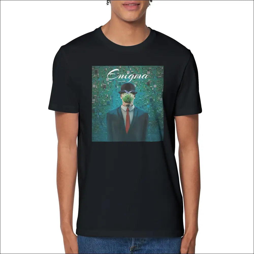 Enigma T-Shirt - Magisk konst & Son Of Man - Print Material