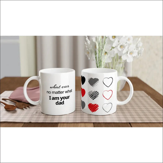 Farsdags Present 11oz Keramisk Mugg med Känslosamt Budskap - Print Material