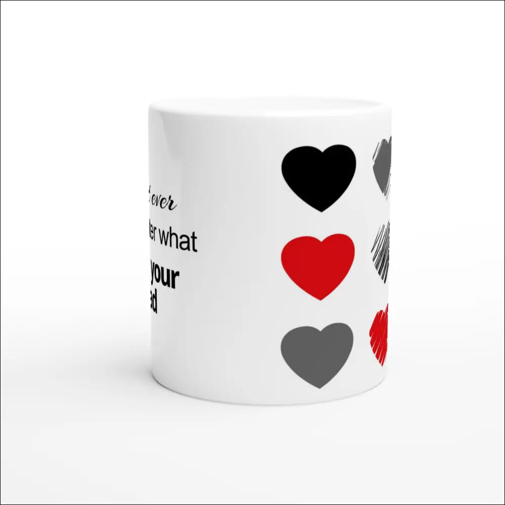 Farsdags Present 11oz Keramisk Mugg med Känslosamt Budskap - Print Material