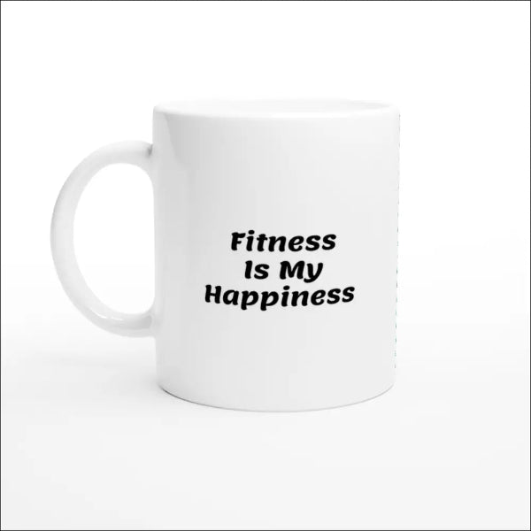 Fitness Mugg med Träning Grafik för Kaffe till Gymmet - Premium Print Material from Picatshirt - Just 229 kr! Shop now at Picatshirt