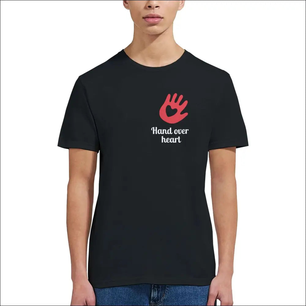 Handen på hjärtat: T-shirt för förtroende - Print Material