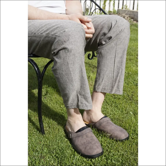 Klassisk stil Clogs med bred sula för herrar och damer - mutual