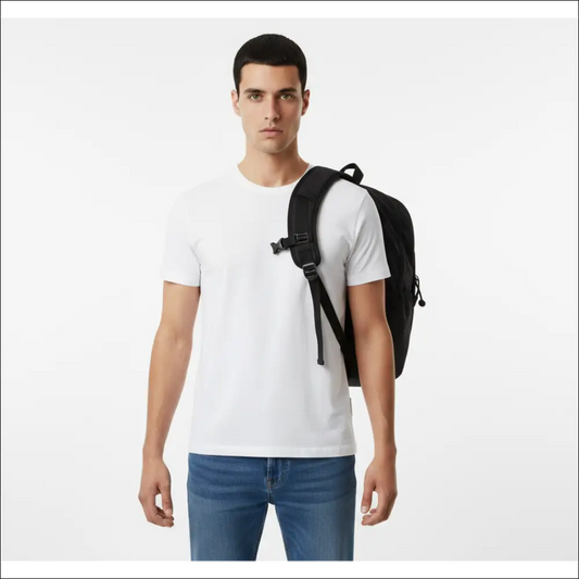 Liten Ryggsäck Vattenavvisande för Minidator och Skolmaterial - Svart / Ryggsäckar