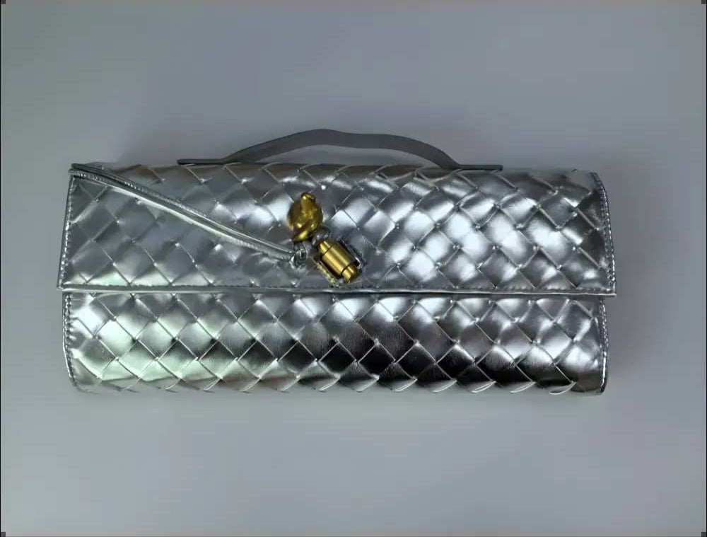 Lyxiga Kuvertväskor med Exklusiv Design - Silver / 31*7*14cm - mutual