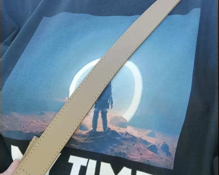 Svart T-shirt med kosmisk grafik - Herr t-shirt
