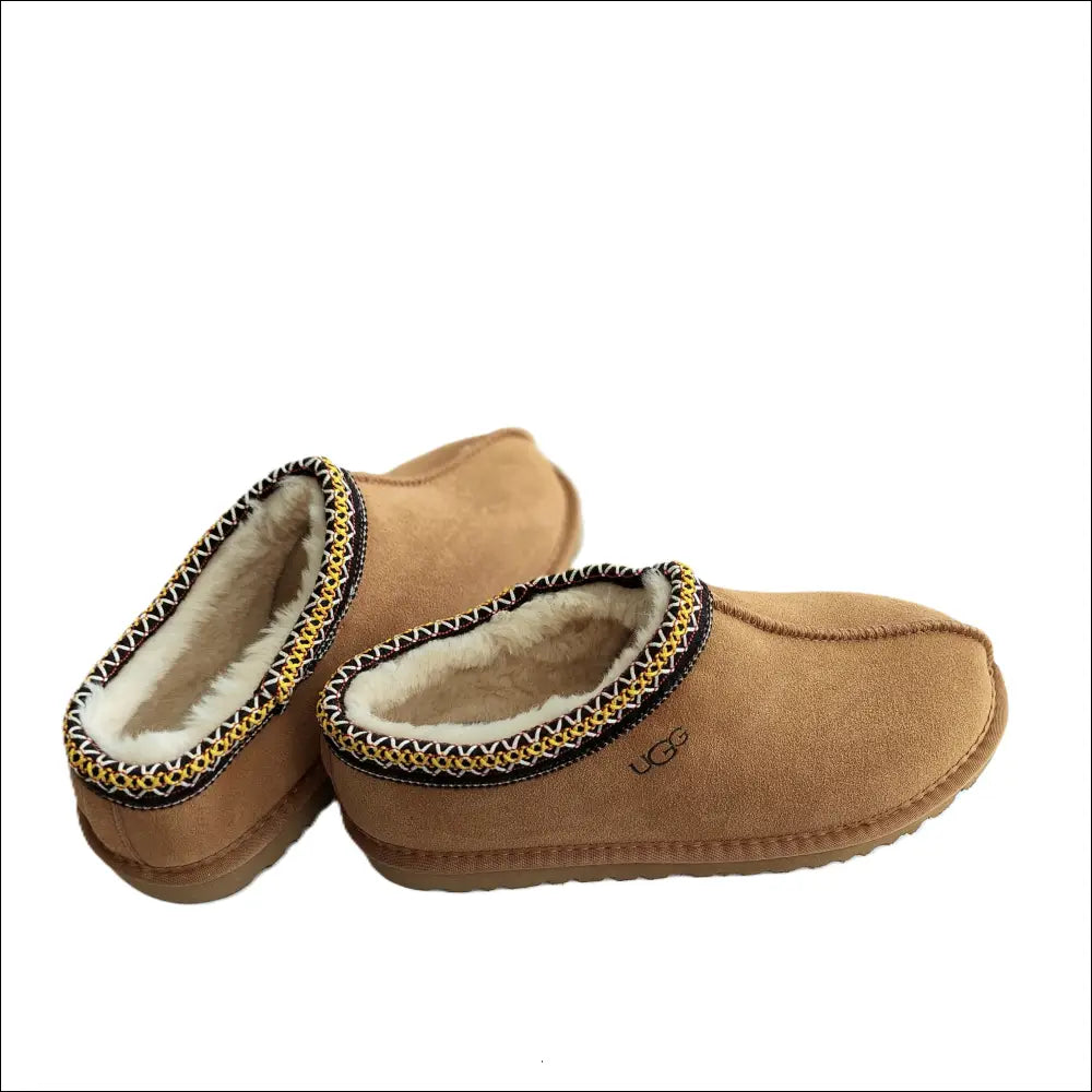 UGG Tasman Chestnut – Dam och Herr storlekar - Fodrade tofflor