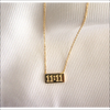 11:11 Änglanummer Halsband – Spirituell Elegans i Guld - JDN21126 / 35 gr - Personligt smycke