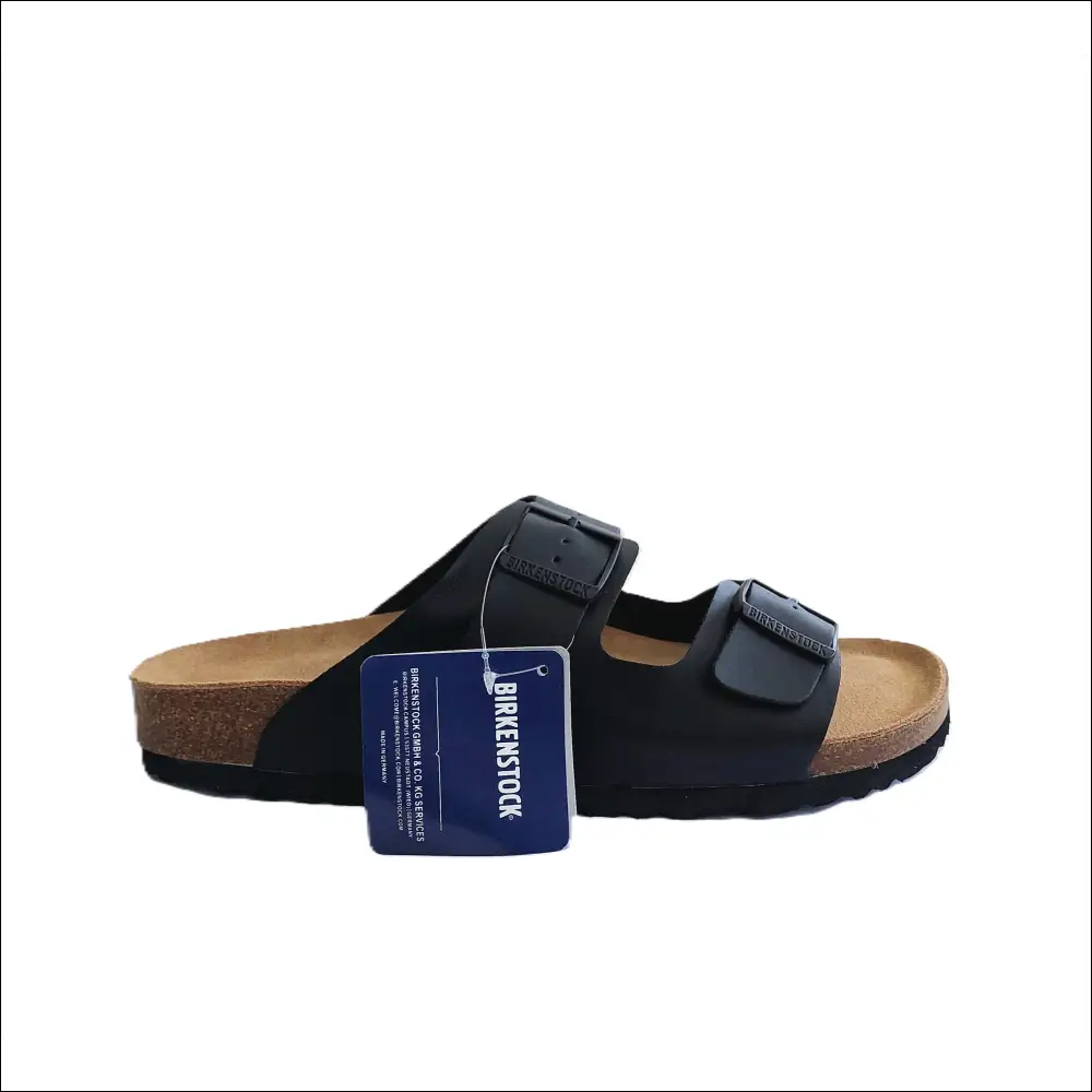 Birkenstock Arizona Svart Birko - Flor Small Soft Footbed - Sandaler