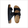Birkenstock Arizona Svart Birko - Flor Small Soft Footbed - Sandaler