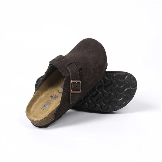 Birkenstock Boston Mocha Clog med Soft Footbed Small Passform - 35 - Clogs
