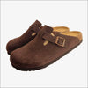 Birkenstock Boston Mocha Clog med Soft Footbed Small Passform - Clogs