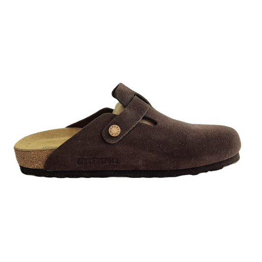 Birkenstock Boston Mocha Clog med Soft Footbed - Clogs
