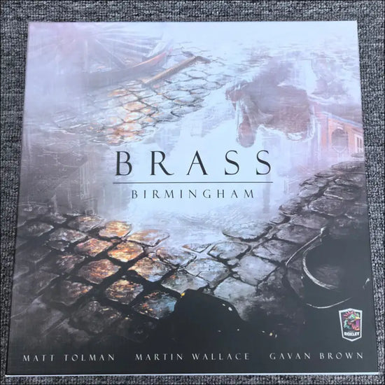 Brass Birmingham - Upptäck Topp 1 Strategiskt Brädspel - Grå Svart / 1800 gr - Strategispel