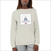 Capitol Edition – Långärmad T-shirt med Arkitektoniskt Tryck - Unisex långärmad t-shirt