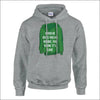 Dejting Hoodie för Singlar och Par - Stilig Bekväm - S / Askgrå