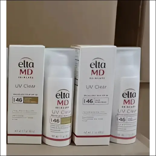 Foundation med EltaMD återfuktande solkräm för känslig hud och bredspektrumsskydd