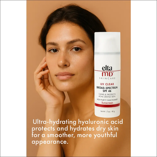 EltaMD UV Clear Broad Spectrum SPF 46 Solskydd 48 gr - Ultra-hydrating sunscreen for sensitive skin.