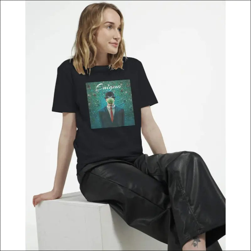 Enigma T-Shirt - Magisk konst & Son Of Man - Print Material