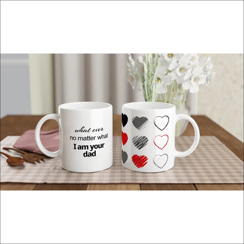Farsdags Present 11oz Keramisk Mugg med Känslosamt Budskap - Print Material