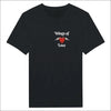 Klassisk T-shirt Wings of Love hjärtat med vingar - Print Material