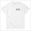Komma i form T-Shirt för aktiva män och kvinnor - S / Vit - Print Material