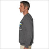 KUNGLIG Unisex Sweatshirt med Svensk Flaggdesign - Print Material