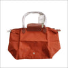 Longchamp Cognac – Le Pliage Original Large Tote - COGNAC / Long Handle - Handväska