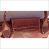 Longchamp Le Pliage Cognac - Minipouch med Axelband - Mini Pack & - Sminkväska