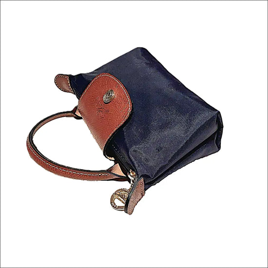 Longchamp Le Pliage Mini Bag Navy Blue - Elegant Accessoar - Sminkväska