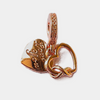 PANDORA Rose Gold Infinity Heart Berlock 789369C01