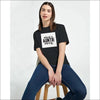 Moster T-shirt Best Auntie Ever i modernt design - Print Material