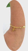 Pandora Moments Inspirerad Armband 562731C00 – Studded Chain 14K Guldplätering