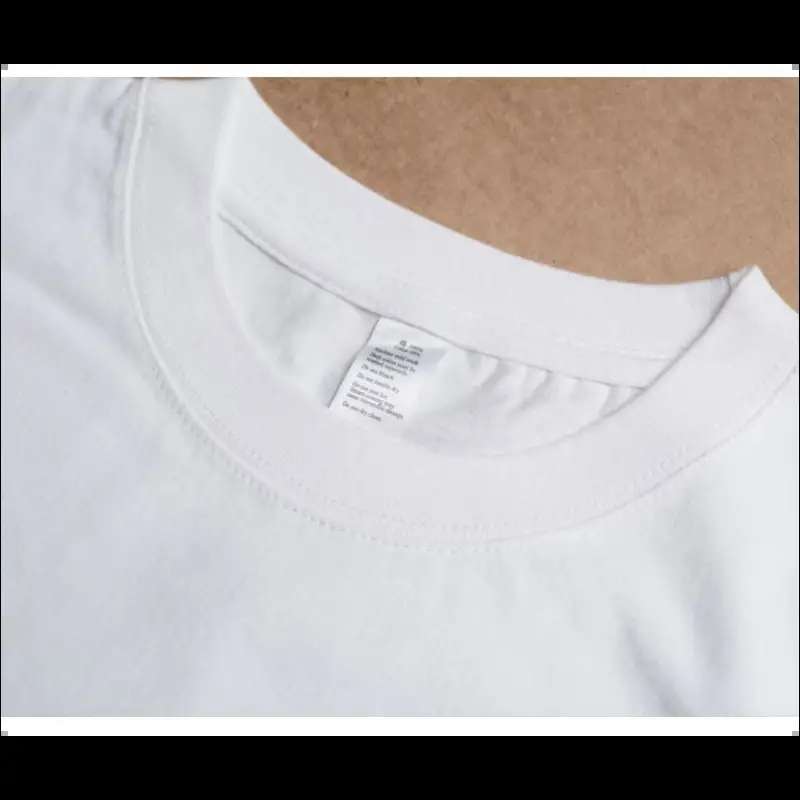 Solida T-shirts i klassisk stil bomull vitt och svart - mutual