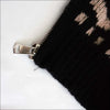 Stickad Herr Cardigan i Nordisk Stil med Polokrage