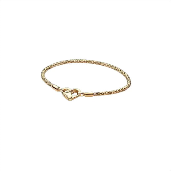Pandora Moments Armband 562731C00 – Studded Chain 14K Guldplätering
