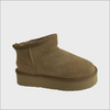 UGG Classic Ultra Mini Platform Antelope med uggplush-foder - Antelope Brown / 35 - Stövletter