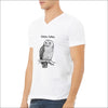 Ugglans rop, naturupplevelse, T-shirt - Premium Unisex V-ringad T-shirt - Premium Print Material from Picatshirt - Just 350 kr! Shop now at Picatshirt