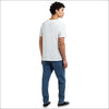 Grafiskt designad t-shirt med fiskskelettmotiv - solid bomull - Print Material