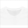 Vit t-shirt med flirtiga röda läppar - Print Material
